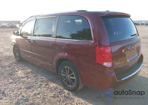 2017 Dodge Grand Caravan Sxt из США, поврежденный, VIN 2C4RDGCG7HR604711